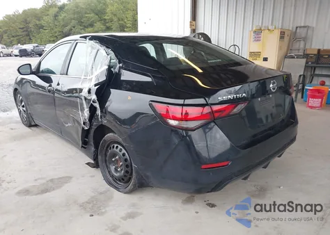 2020 Nissan Sentra S Xtronic Cvt z USA, uszkodzony, nr VIN 3N1AB8BV0LY289089